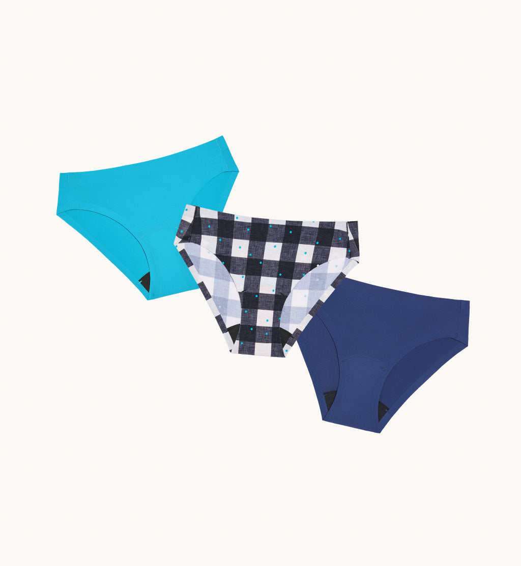 Pelvic Prolapse Support Underwear 4 Pieces High Waist Leakproof Underwear  For Women Panties Leak Proof Menstrual