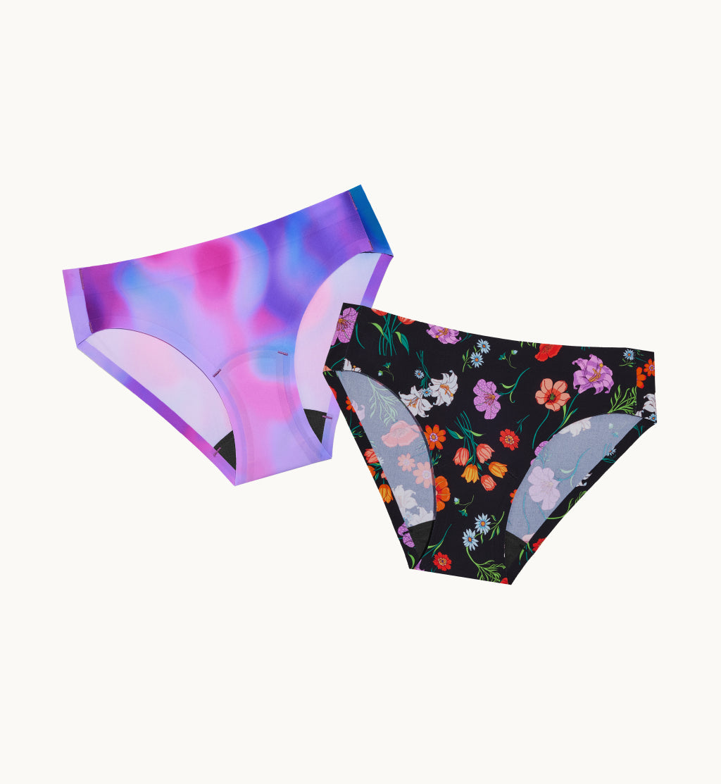 6Pack Menstrual Period Underwear Girls Leak Proof -Cotton Ladies