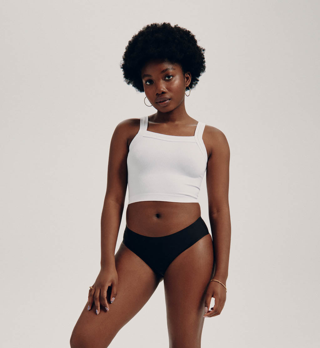 Cotton Modal Super Leakproof Full Gusset Bikini for Teens